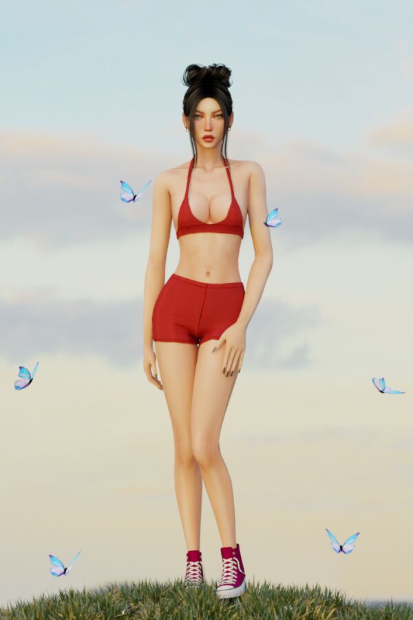 Mila Set By Layla 1 Mila Set By Layla Sims 4 CC