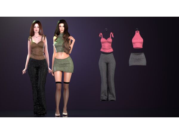 Monica Set by Astya96 1 Monica Set by Astya96 Sims 4 CC