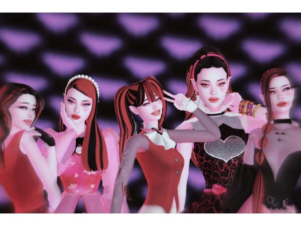 Monster High Characters for Halloween 1 Monster High Characters for Halloween Sims 4 CC
