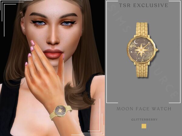 Moon Face Watch Design 1 Moon Face Watch Design Sims 4 CC