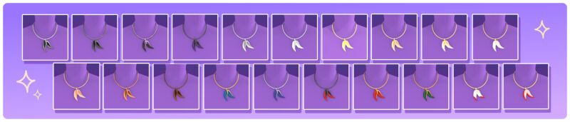 Murder Angel Charm Necklace 2 sims 4 cc murder angel charm necklace by darlingdesires 3