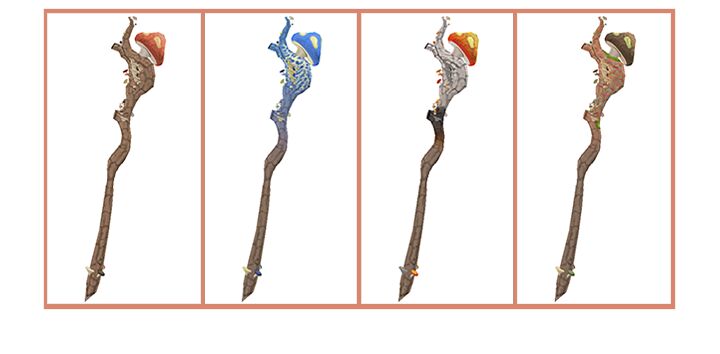 Mushroom Staff CAS Accessory 2 sims 4 cc mushroom staff cas acc early simblreen gift bc 2
