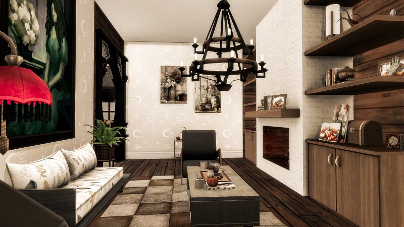 Mysterious House for Halloween 5 sims 4 cc mysterious house halloween by danuta720 6