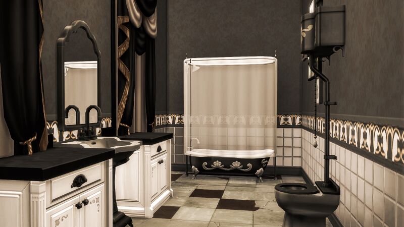 Mysterious House for Halloween 2 sims 4 cc mysterious house halloween by danuta720 9