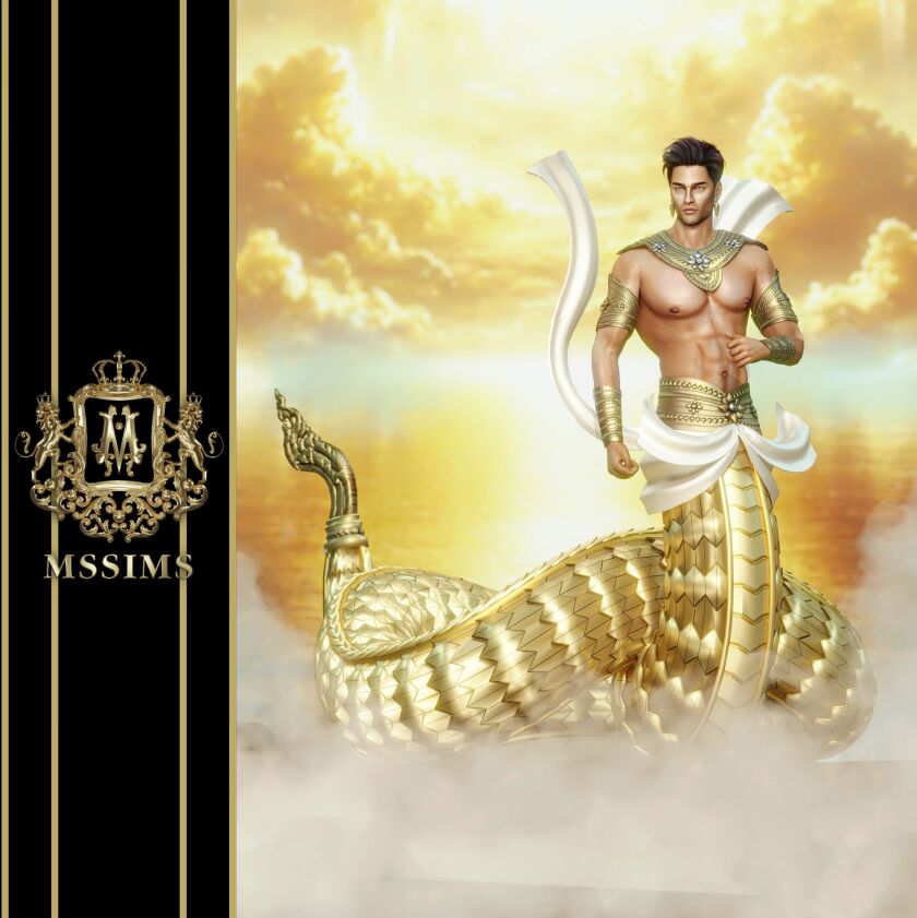 Naga Male Costume 4 sims 4 cc naga male costume 4