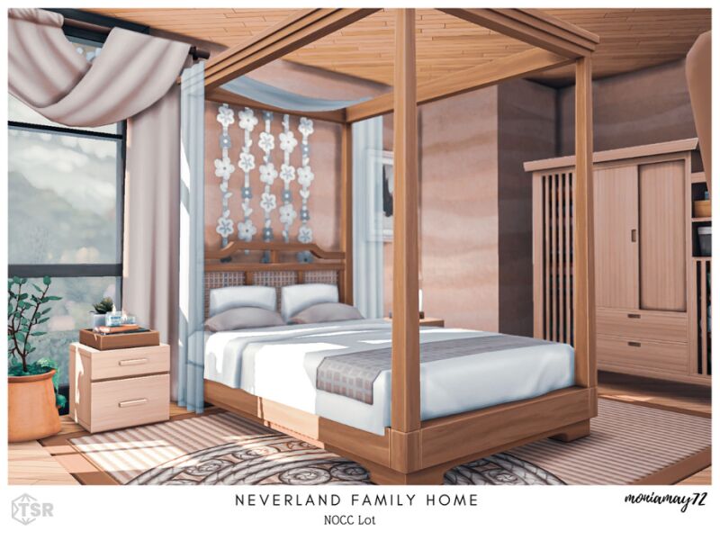 Neverland Family Home - A CC Free Lot 6 sims 4 cc neverland family home no cc lot by moniamay72 8