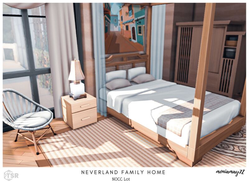 Neverland Family Home - A CC Free Lot 3 sims 4 cc neverland family home no cc lot by moniamay72 9