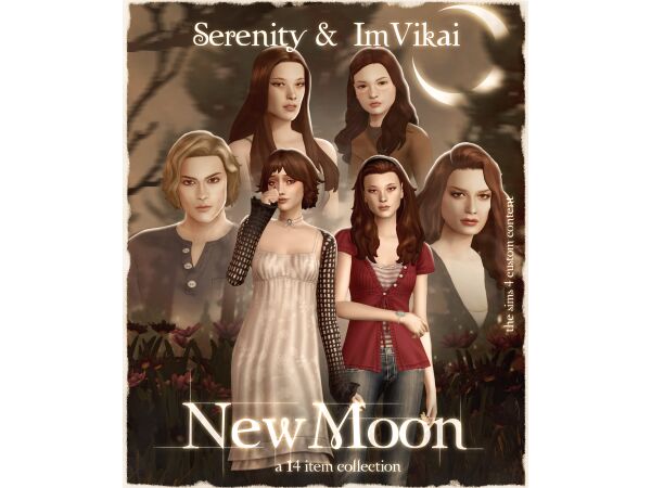 Explore the New Moon Collection by Serenity 3 sims 4 cc new moon collection by serenity 8
