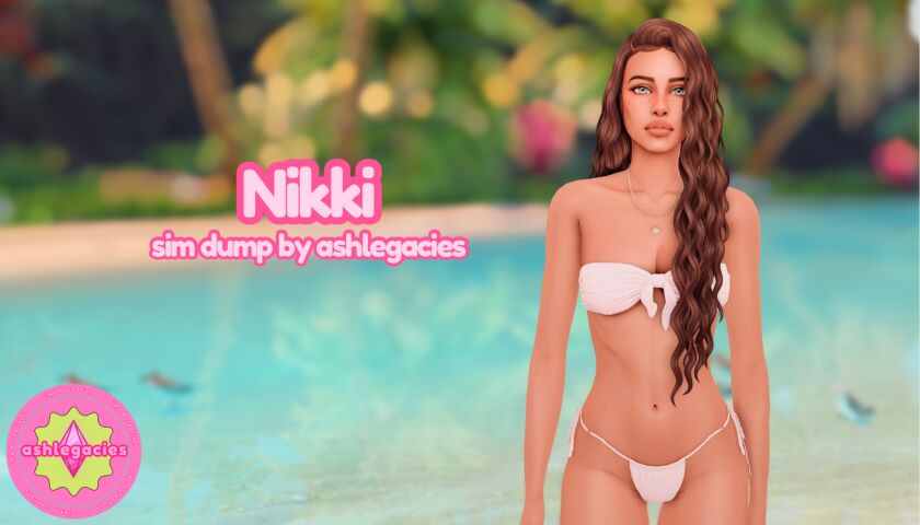 Nikki - Sim Dump 1 Nikki – Sim Dump Sims 4 CC