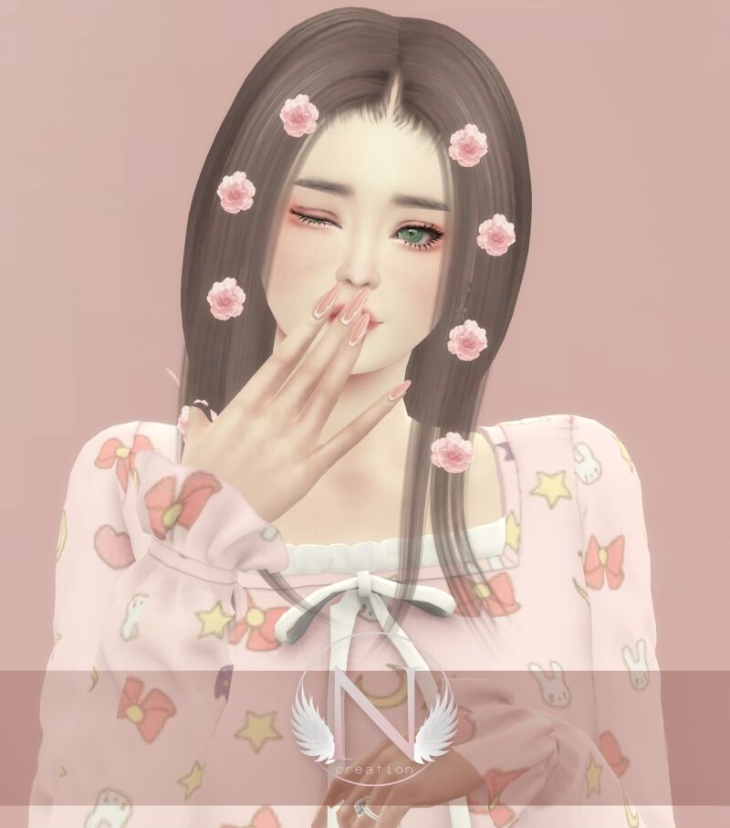 Nilyn Hair SEP162024 3 sims 4 cc nilyn hair sep162024 4