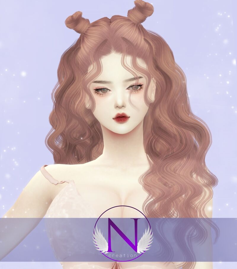 Nilyn Hair SEP192024 4 sims 4 cc nilyn hair sep192024 2