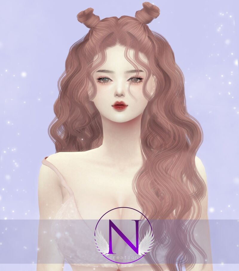 Nilyn Hair SEP192024 3 sims 4 cc nilyn hair sep192024 3