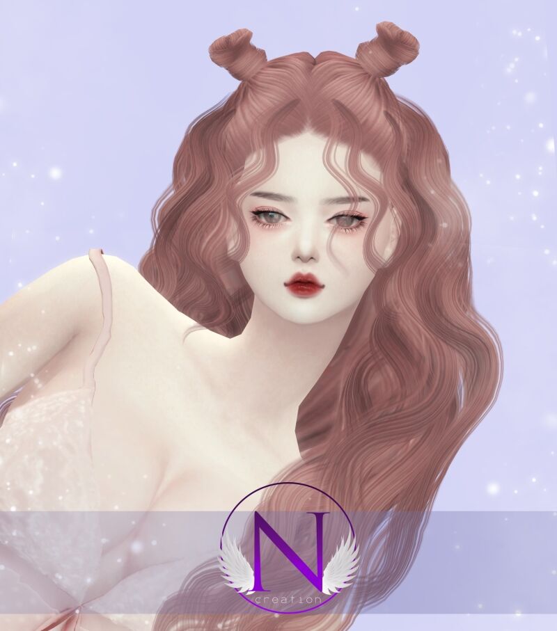 Nilyn Hair SEP192024 2 sims 4 cc nilyn hair sep192024 4