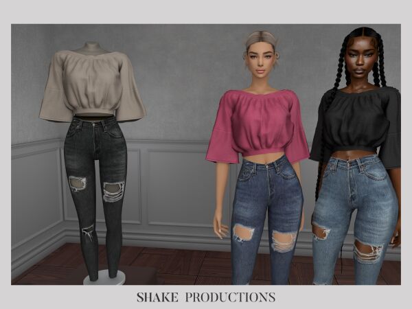 Nina Set 1 Nina Set Sims 4 CC