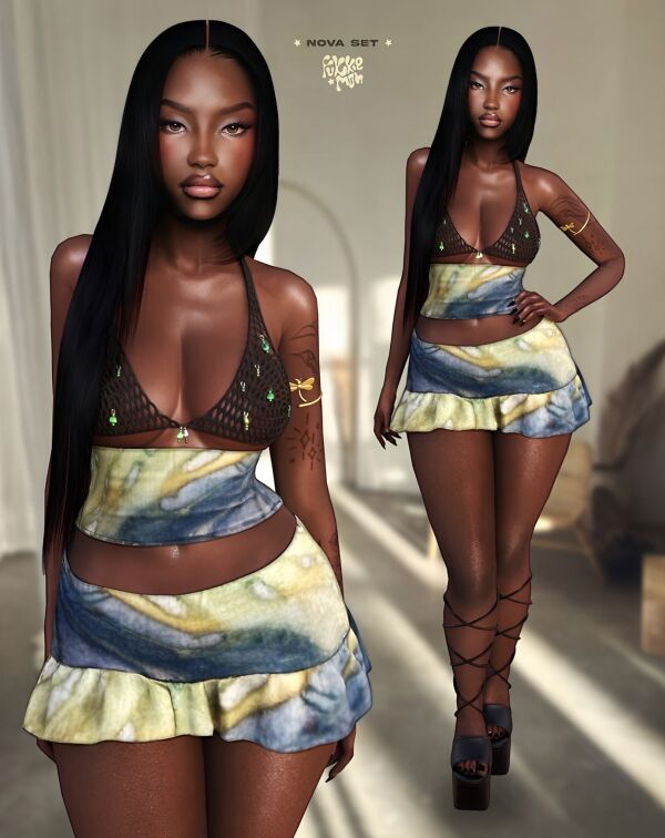 Nova Set by Fukkie Mon 1 Nova Set by Fukkie Mon Sims 4 CC