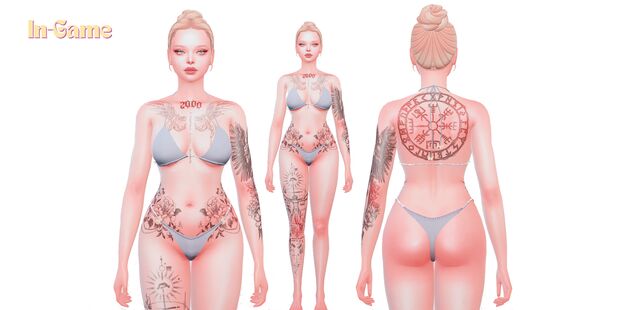 Olivia Tattoo by Ravenblends 2 sims 4 cc olivia tattoo by ravenblends 2