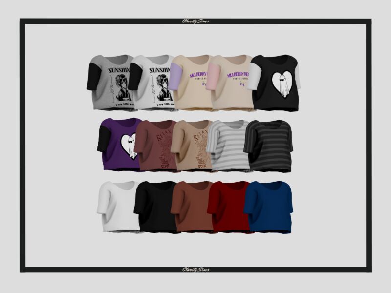 Ottavia - Toddler Shirt 2 sims 4 cc ottavia shirt toddler 2