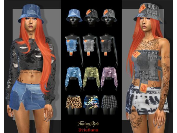 Stylish Outfit Ideas 20 sims 4 cc outfit 14