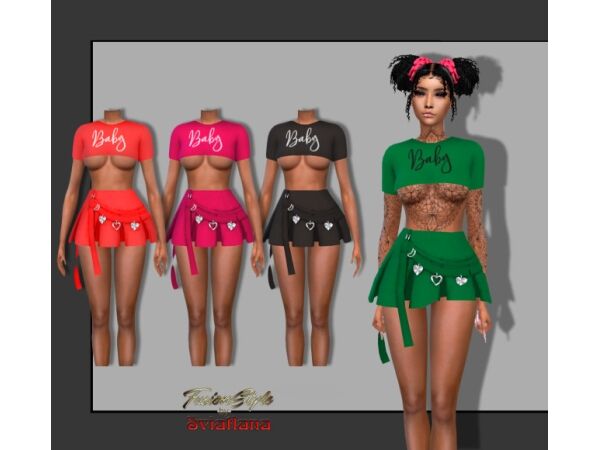 Stylish Outfit Ideas 19 sims 4 cc outfit 16