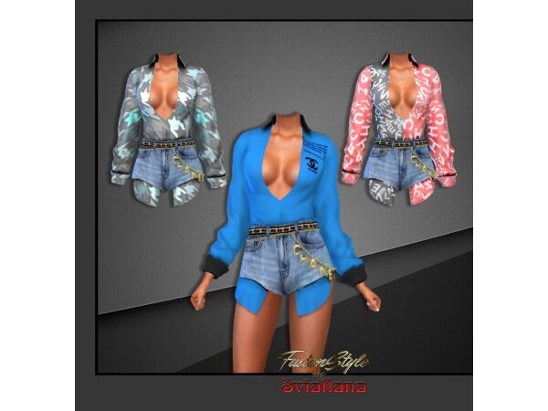 Stylish Outfit Ideas 29 sims 4 cc outfit 6
