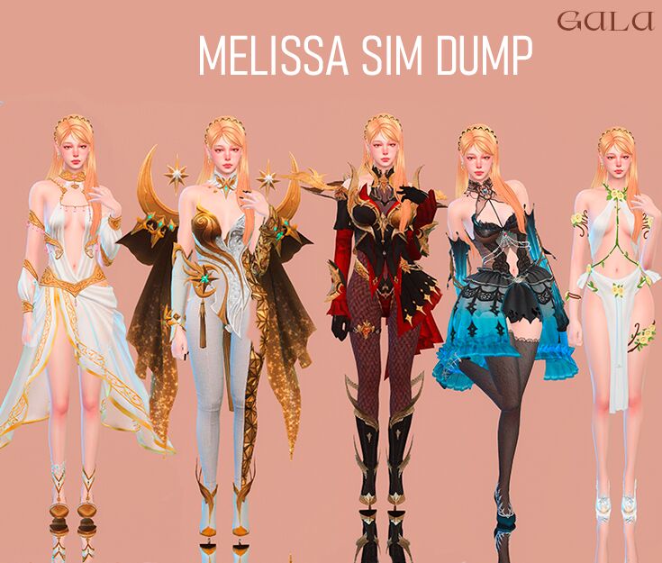 Pack Elves by Gala_Sim 7 sims 4 cc pack elves by gala sim 3