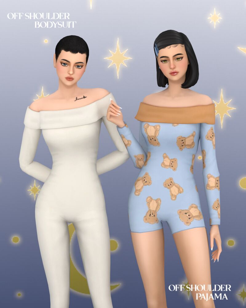Pajama Party Collection 2 sims 4 cc pajama party by huien 4