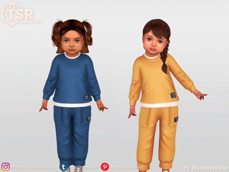Pants With BIG Pockets And A Bear 2 sims 4 cc pants with big pockets and a bear by mysteriousoo 2