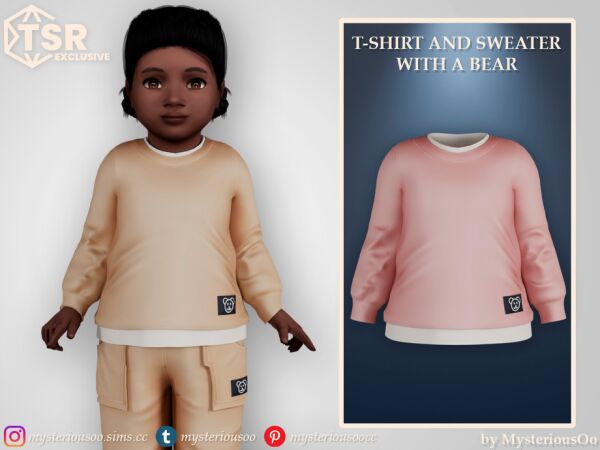 Pants With BIG Pockets And A Bear 3 sims 4 cc pants with big pockets and a bear by mysteriousoo 3