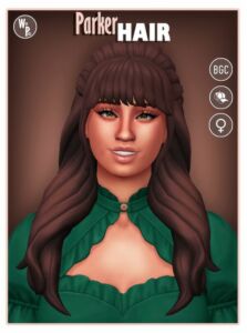Parker Hair by Wildpixel Sims 4 CC