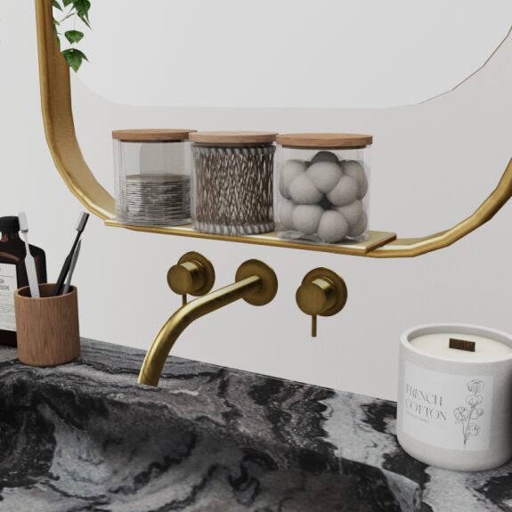 Pietra SET: Stylish Bathroom Decor 5 sims 4 cc pietra set by ts4novvvas 4
