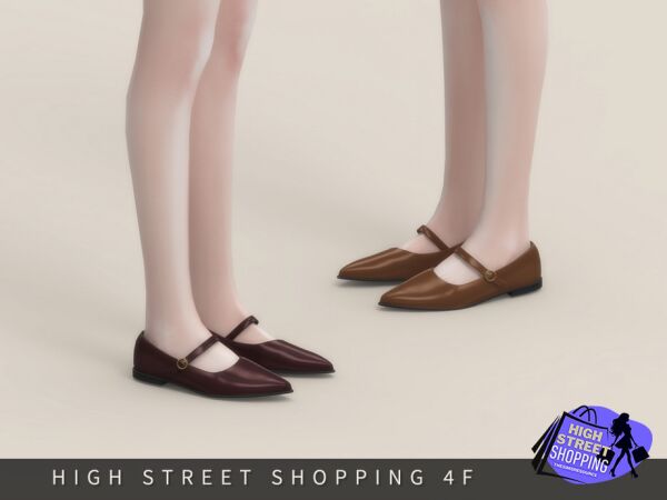 Pointed Toe Flats by Arltos 1 Pointed Toe Flats by Arltos Sims 4 CC