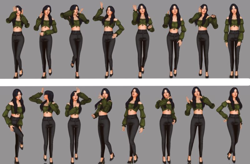 Pose Pack 'Marzipan' for CAS by Jarride 2 sims 4 cc pose pack marzipan for cas by jarride 2