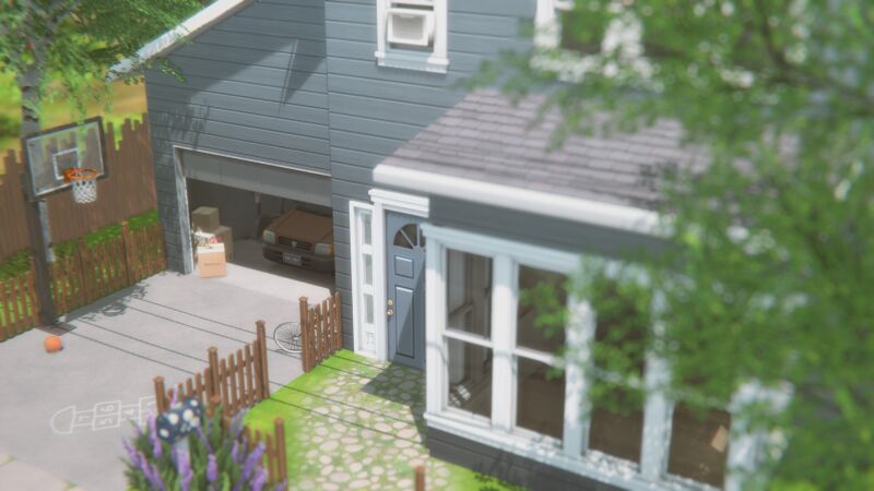 Charming 3BR Home on Prosperity Lane 4 sims 4 cc prosperity lane shell 3br 1bth by muni05 4