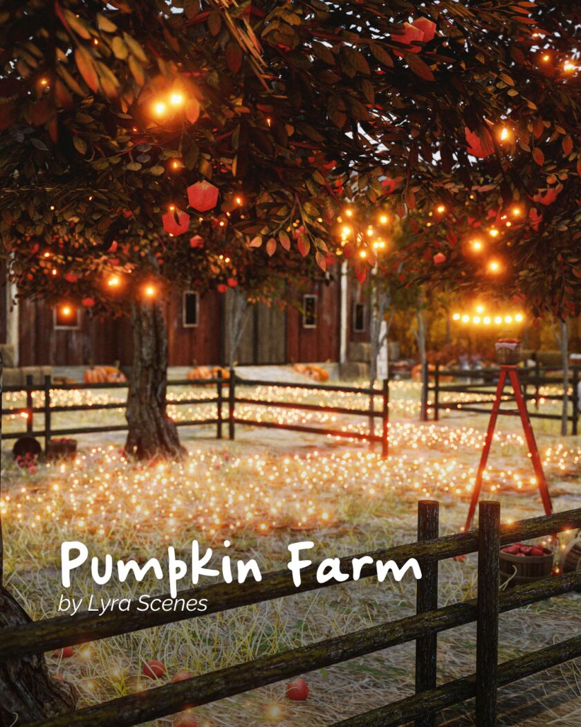 ✦ Pumpkin Farm ✦ 1 ✦ Pumpkin Farm ✦ Sims 4 CC
