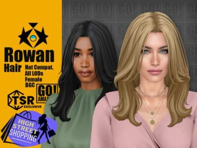 Rowan by GoAmazons Sims 4 CC
