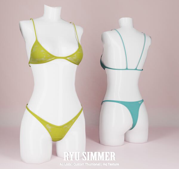 Stunning Ryu.Anabel Lingerie Collection 1 Stunning Ryu.Anabel Lingerie Collection Sims 4 CC