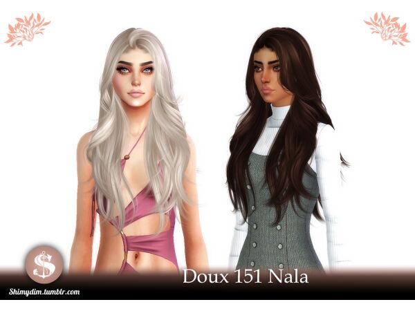 S4 Doux 151 Nala Retexture 1 S4 Doux 151 Nala Retexture Sims 4 CC