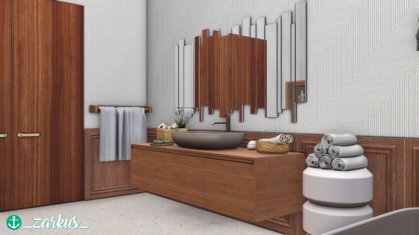 Seashell Apartment 10 sims 4 cc seashell apartment a boho apartment made for a 10