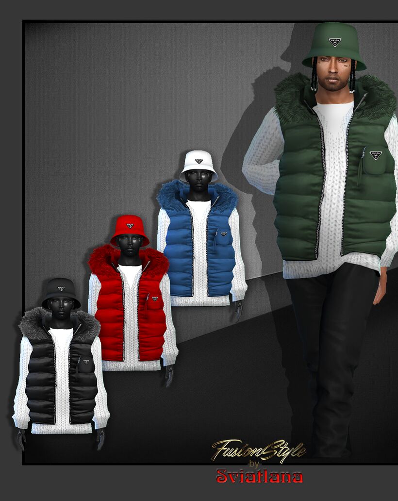 Stylish Male Clothing Set by Fusionstyle 1 Stylish Male Clothing Set by Fusionstyle Sims 4 CC