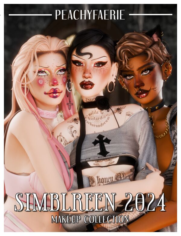 Simblreen 2024: By Peachyfaerie 1 Simblreen 2024: By Peachyfaerie Sims 4 CC