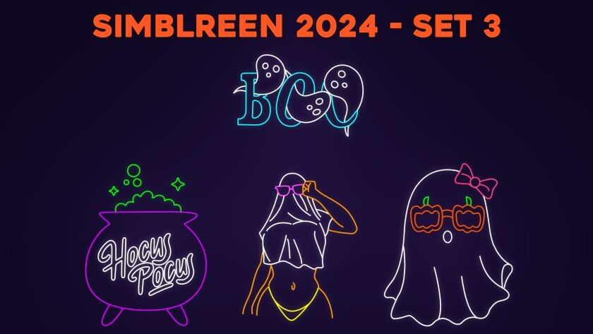 🎃 Simblreen 2024 - Week 1 Treats 👻 3 sims 4 cc simblreen 2024 week 1 treats download for 3