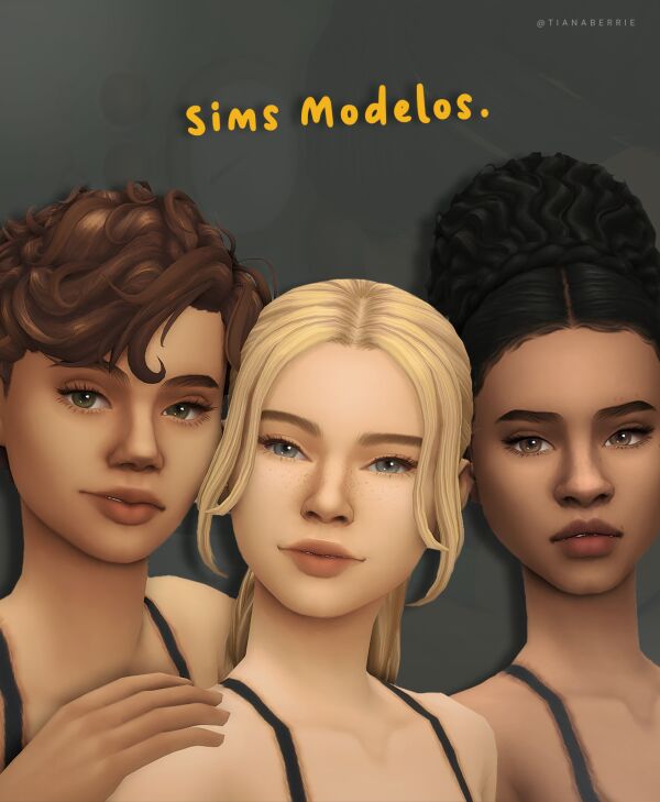 Create a Sim Model + Download by Tianaberrie 1 Create a Sim Model + Download by Tianaberrie Sims 4 CC