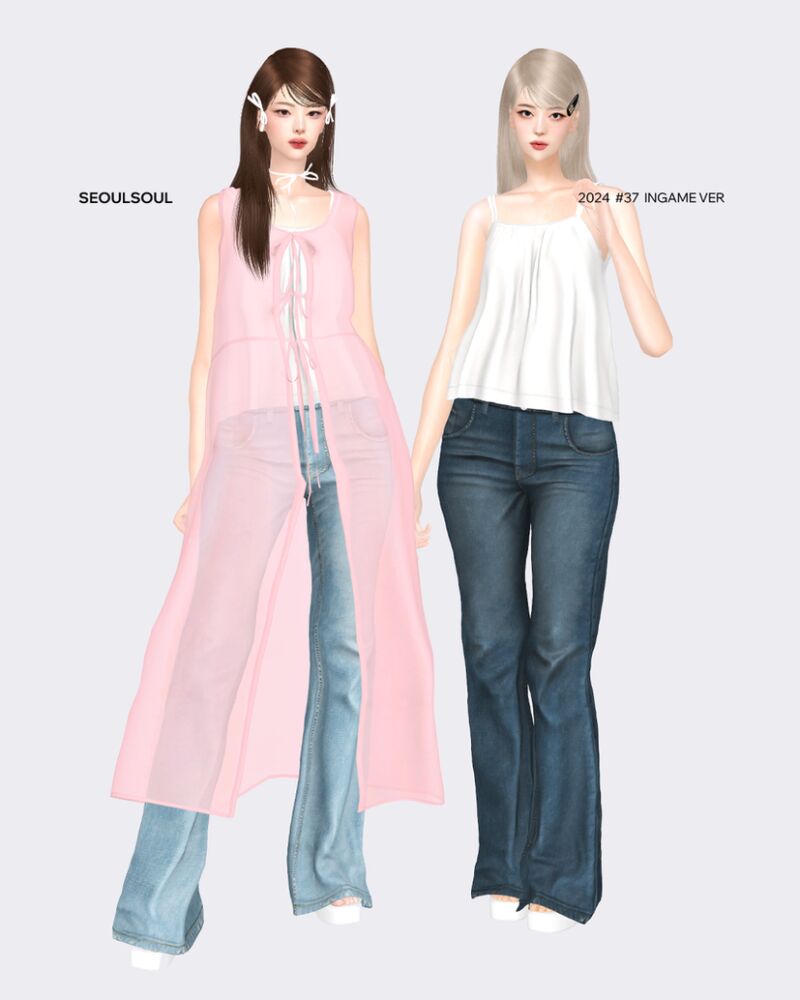 New Female Clothing CC for Sims 4 3 sims 4 cc sims4 cc 2024 37 by seoulsoul 3