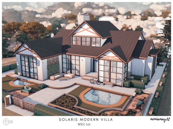 Solaris Modern Villa: A Family Home 1 Solaris Modern Villa: A Family Home Sims 4 CC