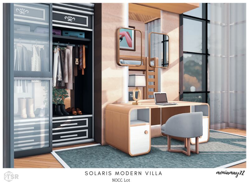 Solaris Modern Villa: A Family Home 5 sims 4 cc solaris modern villa no cc 7