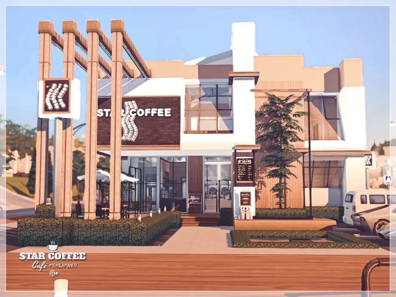 Star Coffee Cafe No CC 5 sims 4 cc star coffee cafe no cc by moniamay72 3