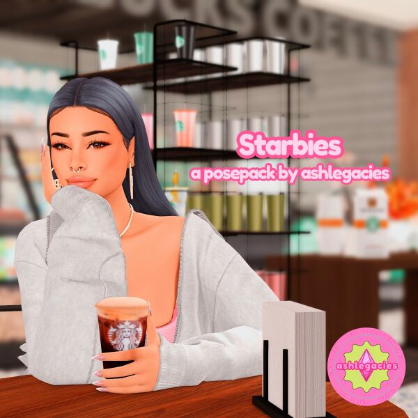 Starbies Posepack 1 Starbies Posepack Sims 4 CC