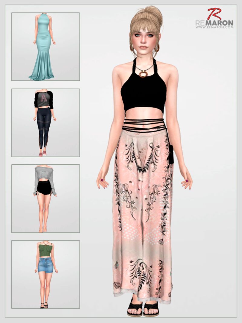 Stephany Gregory By Remaron 2 sims 4 cc stephany gregory by remaron 2
