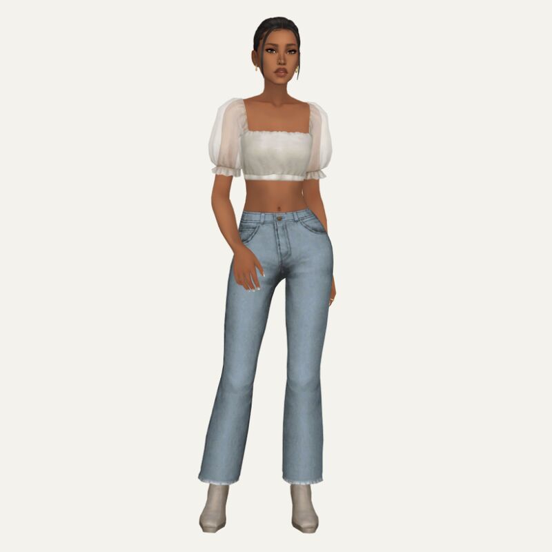 Street Style №2 by LIJOUE 3 sims 4 cc street style №2 by lijoue 3