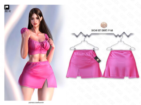 Stylish Sugar Set Skirt for Sims 1 Stylish Sugar Set Skirt for Sims Sims 4 CC